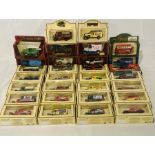 A collection of boxed die-cast vehicles including Lledo Days Gone & Matchbox Models of Yesteryear