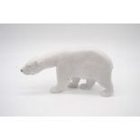 A Royal Copenhagen figure of a polar bear (no. 320)