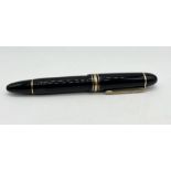 A Montblanc fountain pen "Meisterstuck no.149" with 14ct gold nib