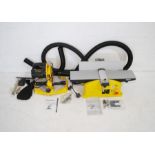A Perform 6" jointer (model: 100085) with instructions and accessories along with a Perform 8"