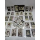 A collection of vintage postcards- mainly Hollywood actresses