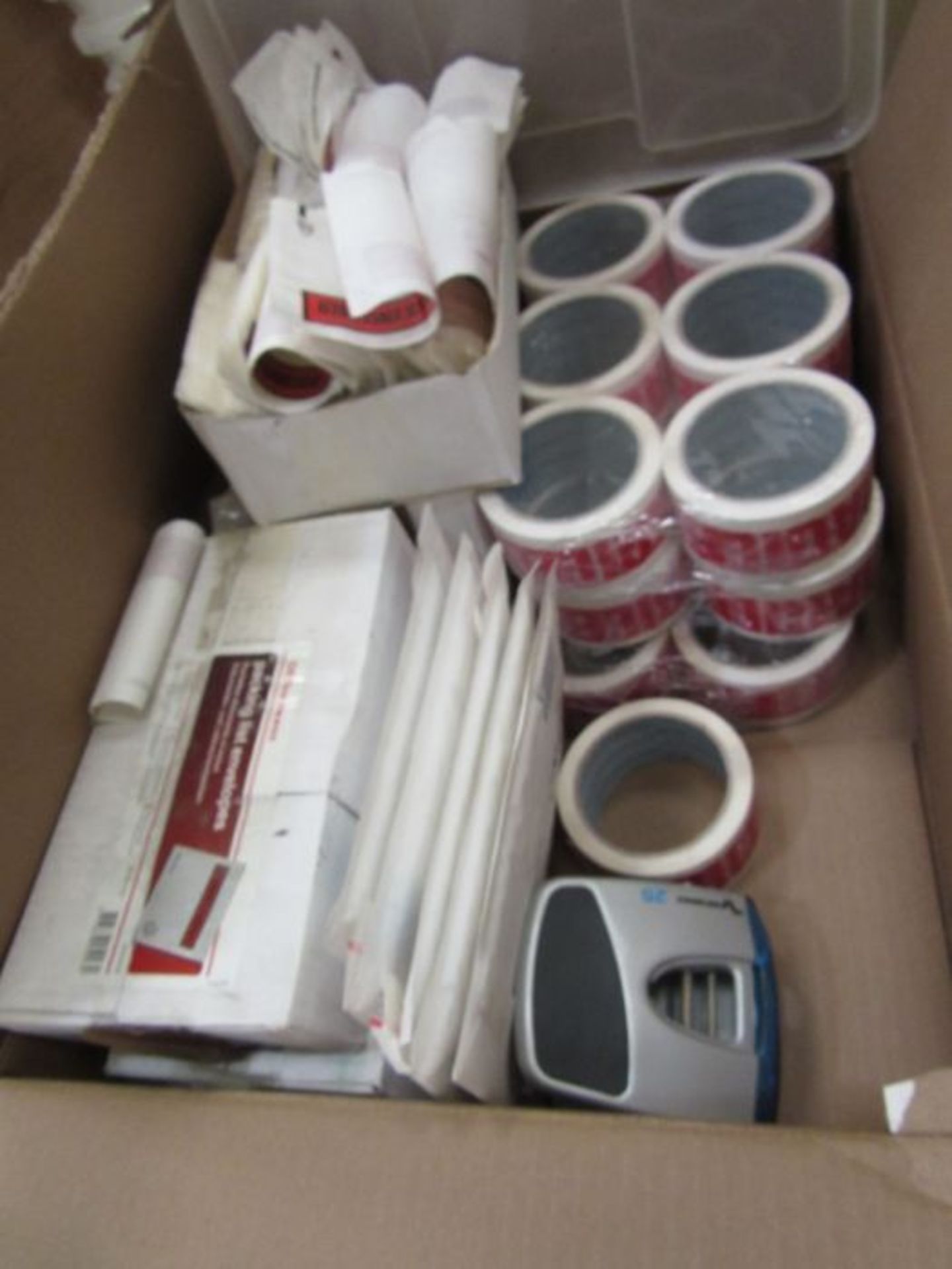 A collection of plastic crates, document envelopes, mailing bags etc. - Image 3 of 6