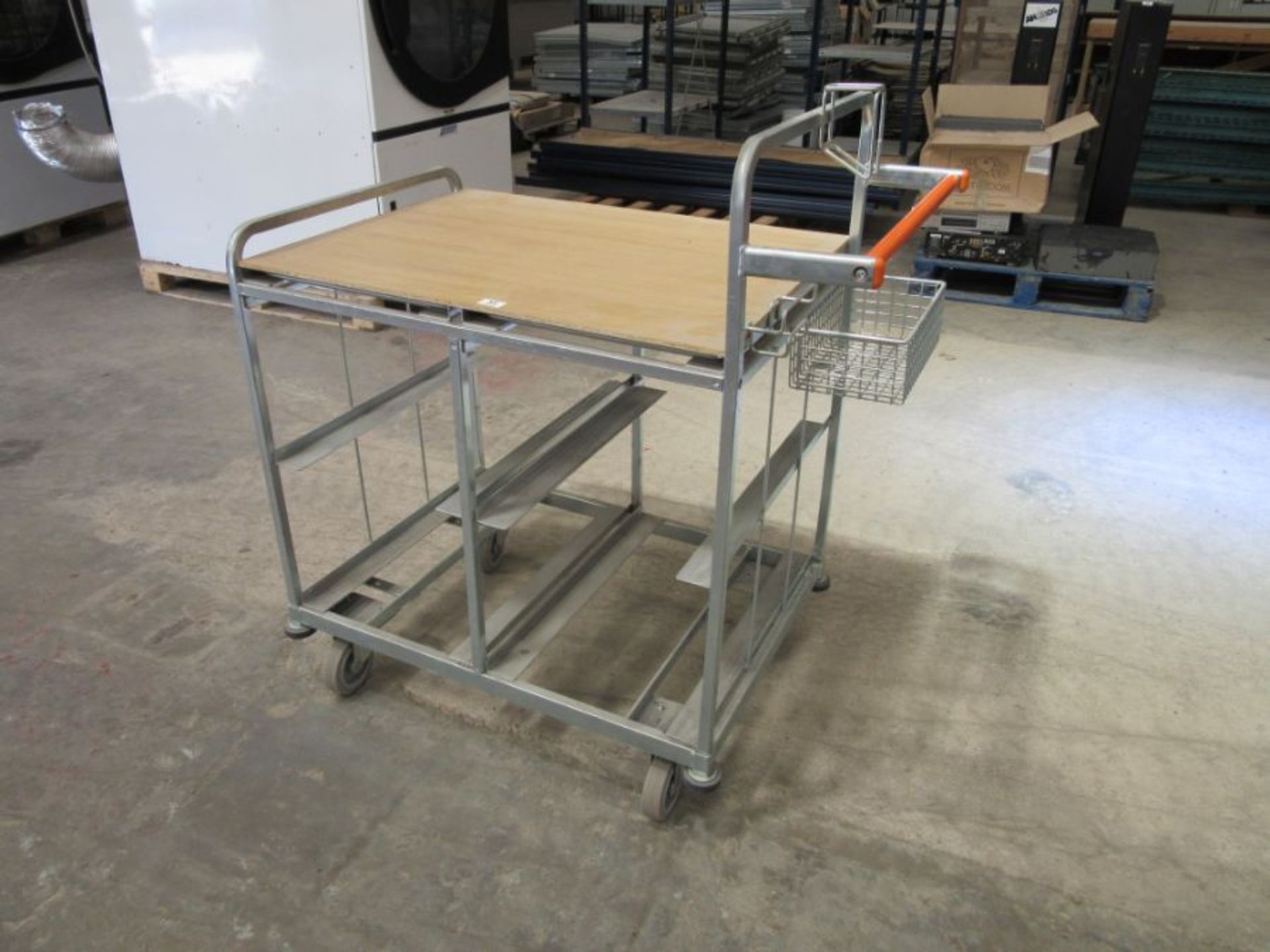 An industrial trolley