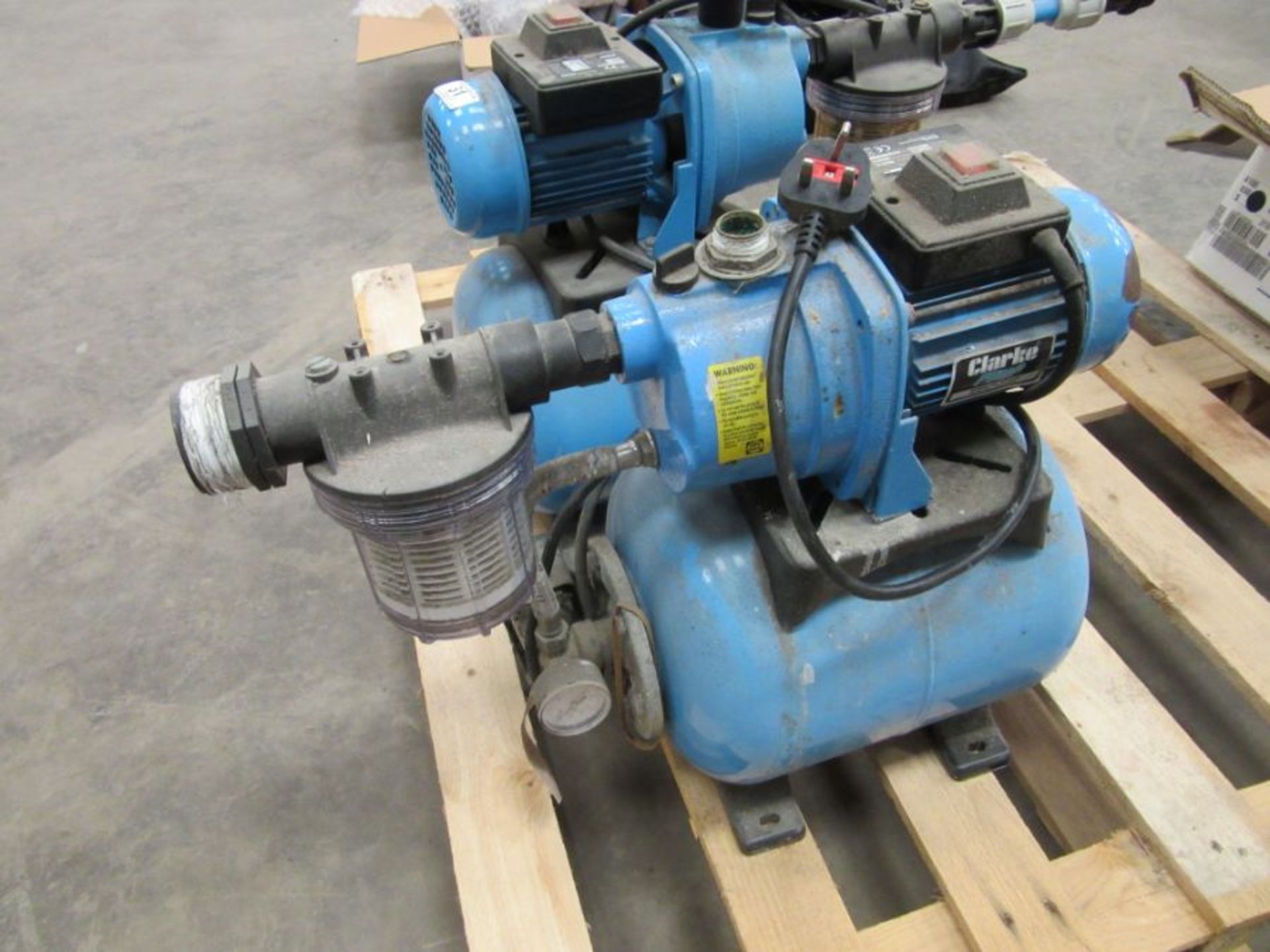 Two Clarke BPT600 water pumps - Image 6 of 6