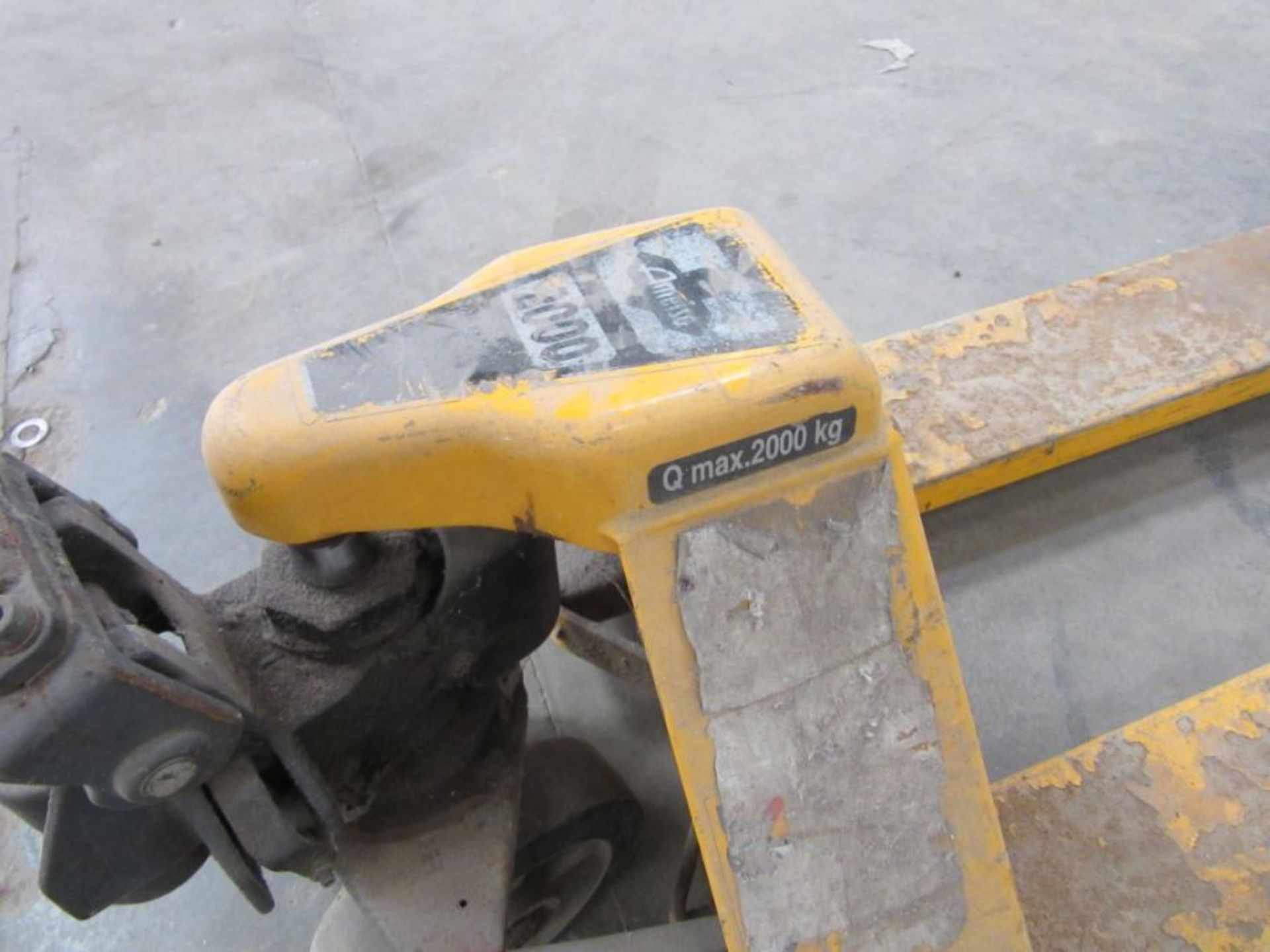 A Jungheinrich pallet truck