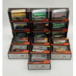 A collection of sixteen boxed Gilbow Exclusive First Editions die-cast buses/coaches including an