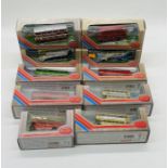 A collection of ten boxed Gilbow Exclusive First Editions die-cast buses/coaches (1:76 scale)