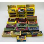 A collection of boxed die-cast vehicles including Maisto Supercar Collection, Matchbox Models of