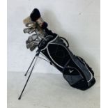 A set of Callaway "Big Bertha" right-handed golf clubs including Titanium Driver and woods 2,3 &