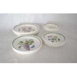 A quantity of Portmeirion 'The Botanic Garden' pattern plates and bowls