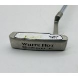 An Odyssey White Hot #1 right handed golf putter