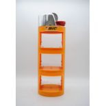 A vintage Bic lighter shop display stand- height 59cm