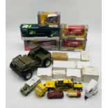 A collection of boxed and unboxed die-cast including Corgi Classic, Corgi Original Omnibus Dorset