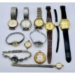 A collection of vintage watches