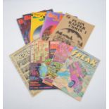 A collection of comics including Big Bang Comics No 1, 2 and 3 (x2), The Fabulous Furry Freak