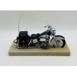 A Revell police plastic motorcycle model