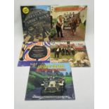 A small quantity of 12" vinyl records including The Beatles - 'Abbey Road' limited edition picture