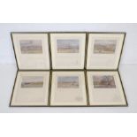 A set of six framed Lionel Edwards prints - 35cm x 29cm each