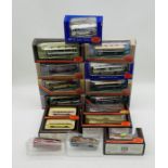 A collection of boxed Gilbow Exclusive First Editions die-cast buses/coaches including a Bristol