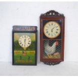 Two novelty wall clocks