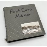 An album of vintage postcards