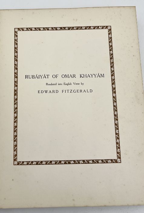 Rubaiyat of Omar Khayyam rendered into English verse by Edward Fitzgerald, printed from the second - Bild 3 aus 5