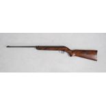 A BSA break barrel .177 air rifle with impressed BSA logo to stock, serial number B48043