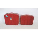 Two vintage 'Revelation' suitcases