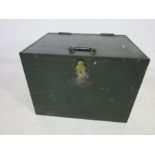 An antique Chubb & Son safe/strong box