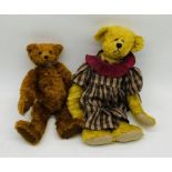 A limited edition "Marty" teddy bear by Susan Jane Knock (No 3 of 7), along with Bear Bits "