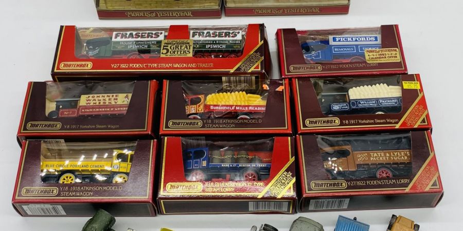 A collection of boxed Matchbox Models of Yesteryear die-cast vehicles, along a collection of loose - Image 3 of 4