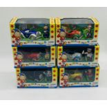 A collection of six boxed Corgi "Noddy in Toyland" die-cast models including PC Plod, Gobbo,