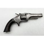 A six shot .32 rimfire revolver by R. Adams London, Patent No. 297.