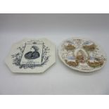 Two Queen Victoria commemorative plates