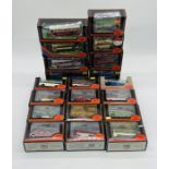 A collection of twenty boxed Gilbow Exclusive First Editions die-cast models buses including