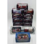 A collection of twelve boxed Signature Series die-cast American classic fire engines (1:43 scale)