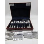 A Royal Doulton canteen of cutlery (58 pieces)