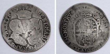 A Philip and Mary (1554-1558) shilling