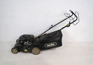 A Webb WER46SP petrol garden lawnmower