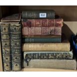 A collection of vintage and antiquarian books including; The Land and the Book by Rev. W.M. Thomson,