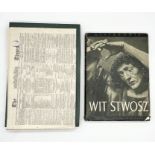 Wit Stwosz a volume of prints and lithographs of the artist's work c. 1950. along with a Times