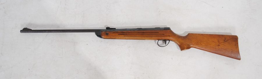 A vintage BSA Meteor .177 break barrel air rifle, A/F