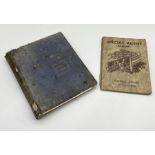 Two stamp albums with numerous stamps from the 19th century onwards