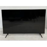 A Samsung 43 inch television, model number UE43TU020K- no remote