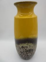 A large West German vase marked 239-41 to base, 41.5cm height