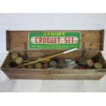 A Jaques vintage croquet set