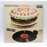 The Rolling Stones - 'Let It Bleed' [SKL 5025] stereo 12" vinyl record album, with blue unboxed