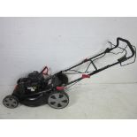 A Parkside petrol lawnmower with Briggs & Stratton 575is series engine