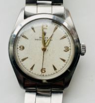 A stainless steel Rolex Oyster Precision circa 1952 model number 6082 (serial number 813047) on