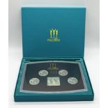 The Royal Mint Queen Elizabeth II 2002 Manchester Commonwealth Games proof four coin two pound